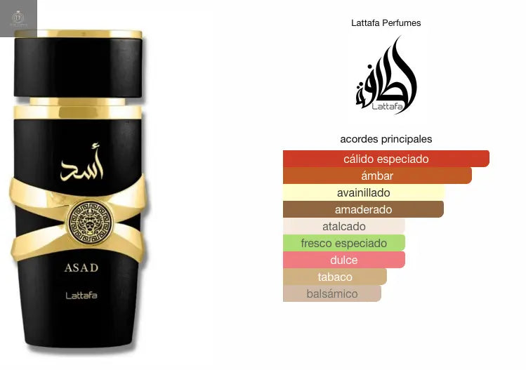 ASAD LATTAFA 100 ML - YARA hombre Lattafa- Eau de Parfum Made in Dubai - Dubai Esencias