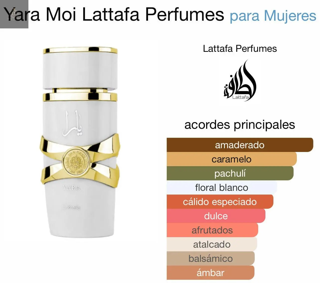 Yara Moi Blanco 100 ml - Dubai Esencias