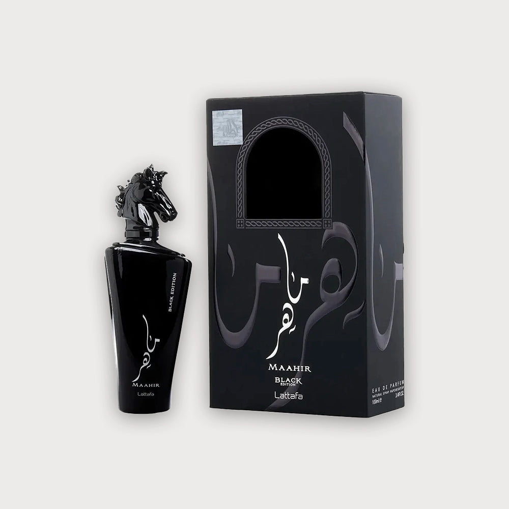 Maahir Black Edittion Lattafa - 100ml - Eau de Parfum - Made in Dubai